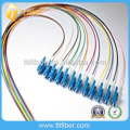 12 core LC 9/125 Distribution Fiber Pigtails